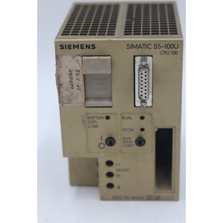 SIEMENS SIMATIC 6ES5 100-8MA02
