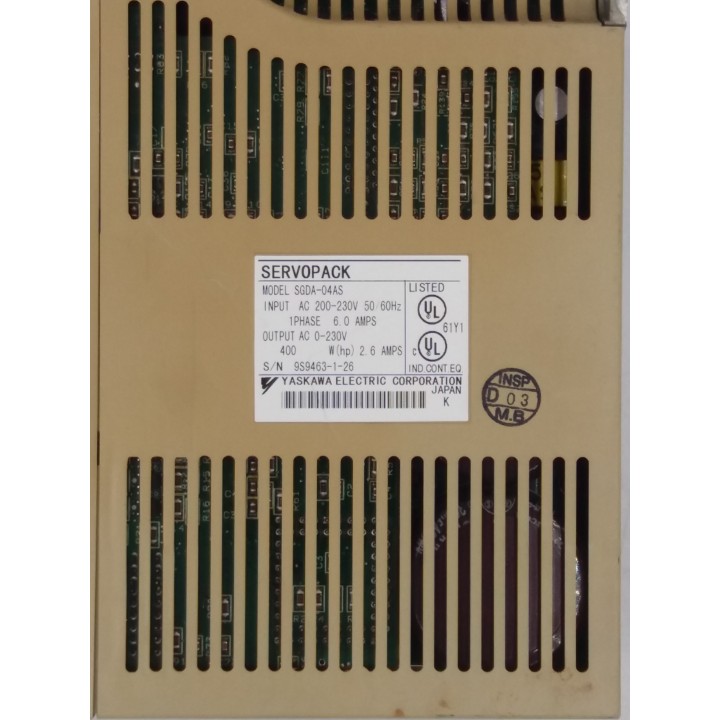Yaskawa Electric SGDA-04AS
