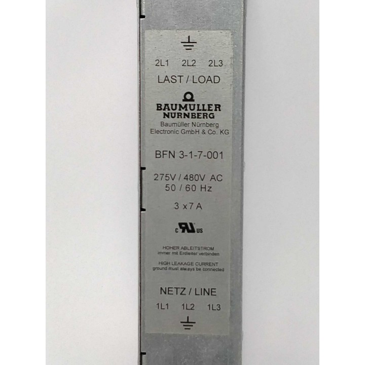Baumüller Nürnberg Elektronik GmbH & Co. KG BFN 3-1-7-001