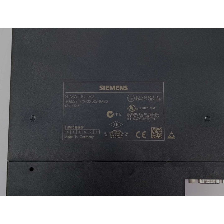 SIEMENS 6ES7412-2XJ05-0AB0