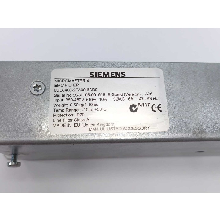 SIEMENS 6SE6400-2FA00-6AD0