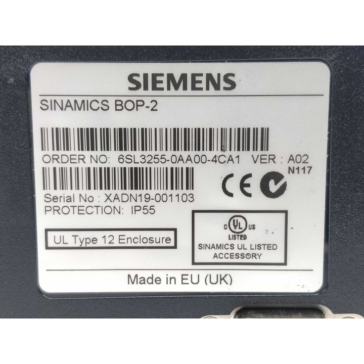 SIEMENS 6SL3255-0AA00-4CA1