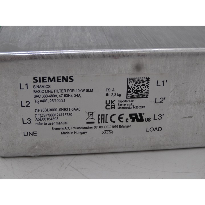 SIEMENS 6SL3000-0HE21-0AA0