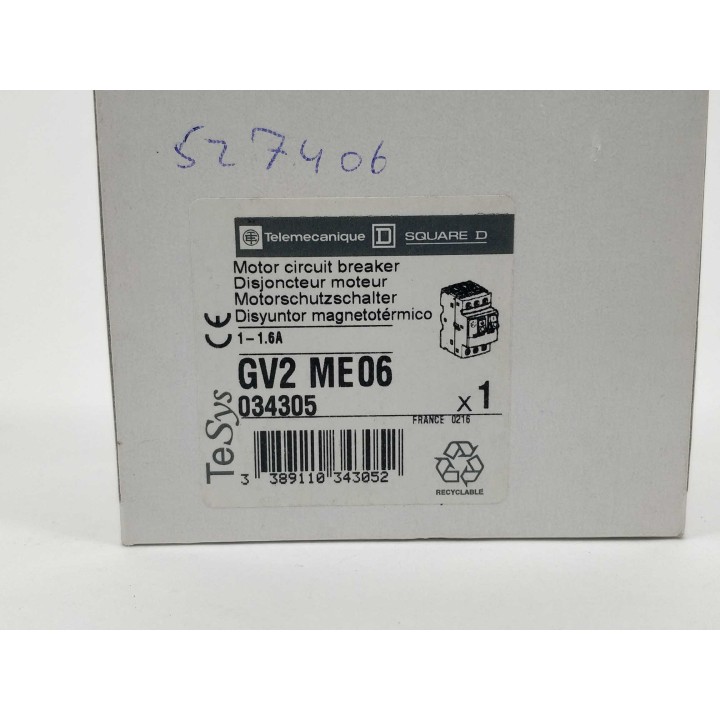 SQUARE D GV2ME06