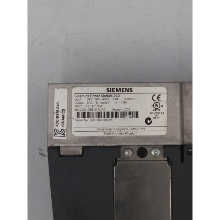 SIEMENS 6SL3224-0BE13-7UA0
