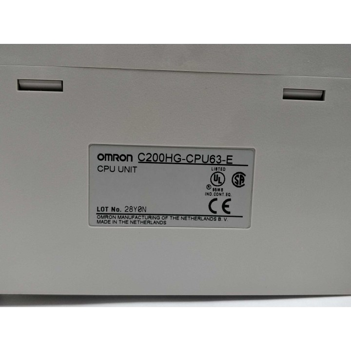 OMRON MANUFACTURING OF THE NETHERLANDS B.V. C200HG-CPU63-E