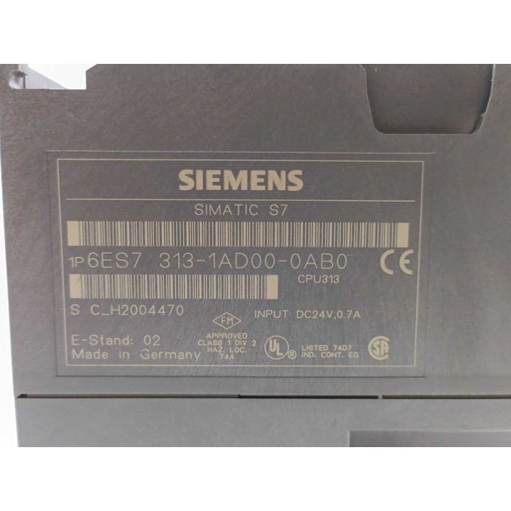 SIEMENS 6ES7313-1AD00-0AB0