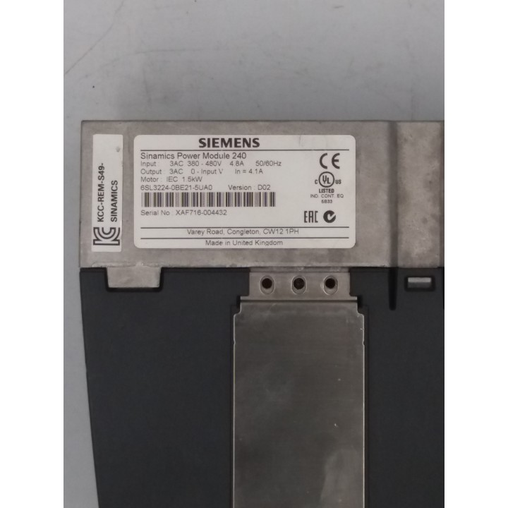 SIEMENS 6SL3224-0BE21-5UA0