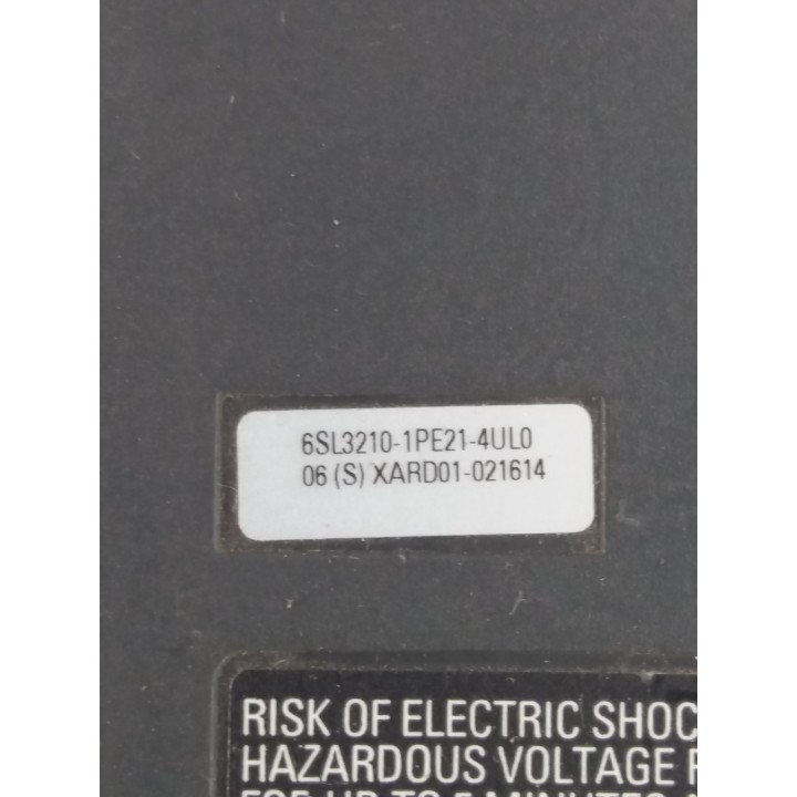 SIEMENS 6SL3210-1PE21-4UL0