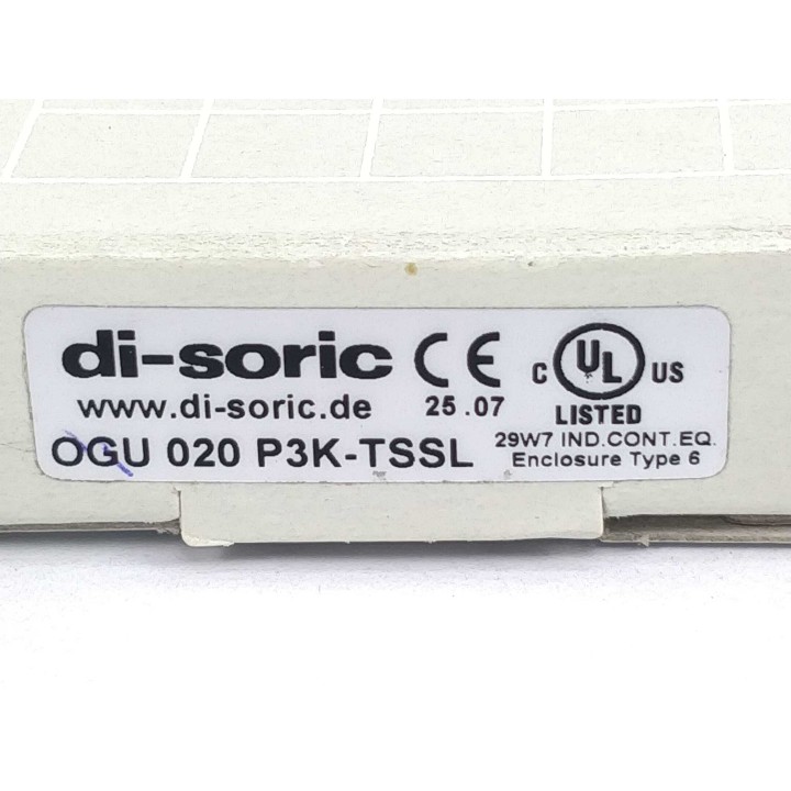 Di-soric OGU 020 P3K-TSSL