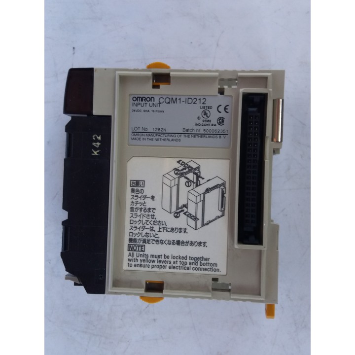 OMRON MANUFACTURING OF THE NETHERLANDS B.V CQM1-ID212