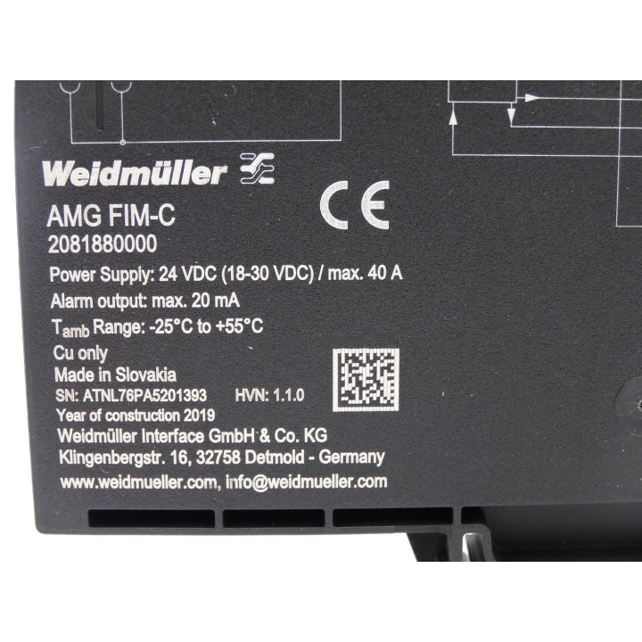 WEIDMÜLLER AMG FIM-C