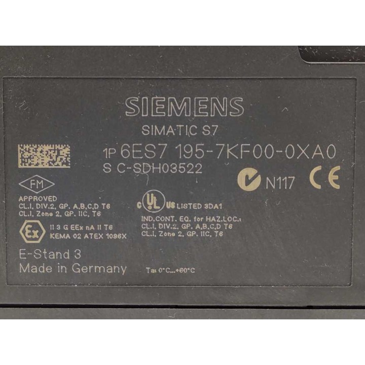 SIEMENS 6ES7195-7KF00-0XA0