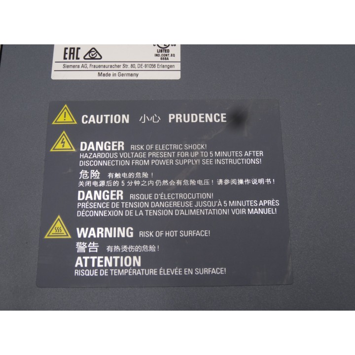 SIEMENS 6SL3210-5HE10-8UF0