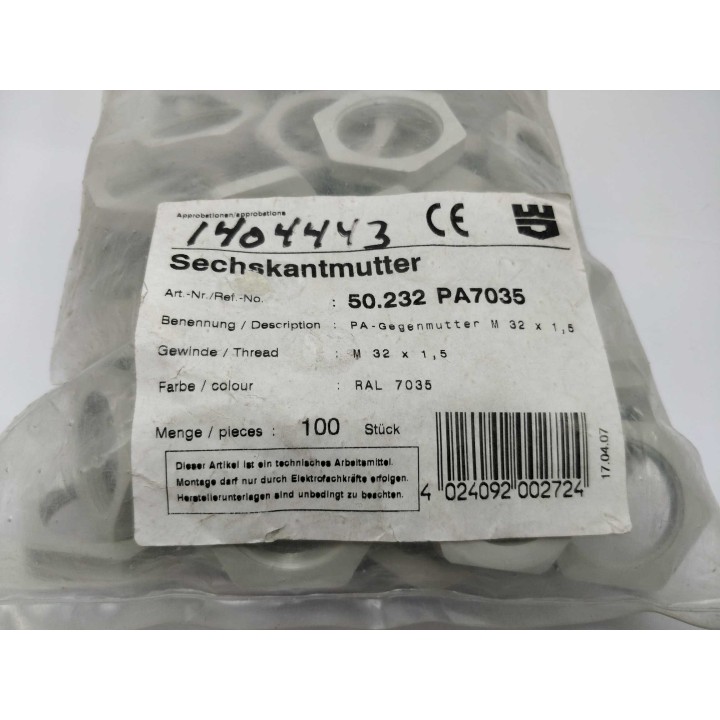 Sechs 50.232 M32X1,5