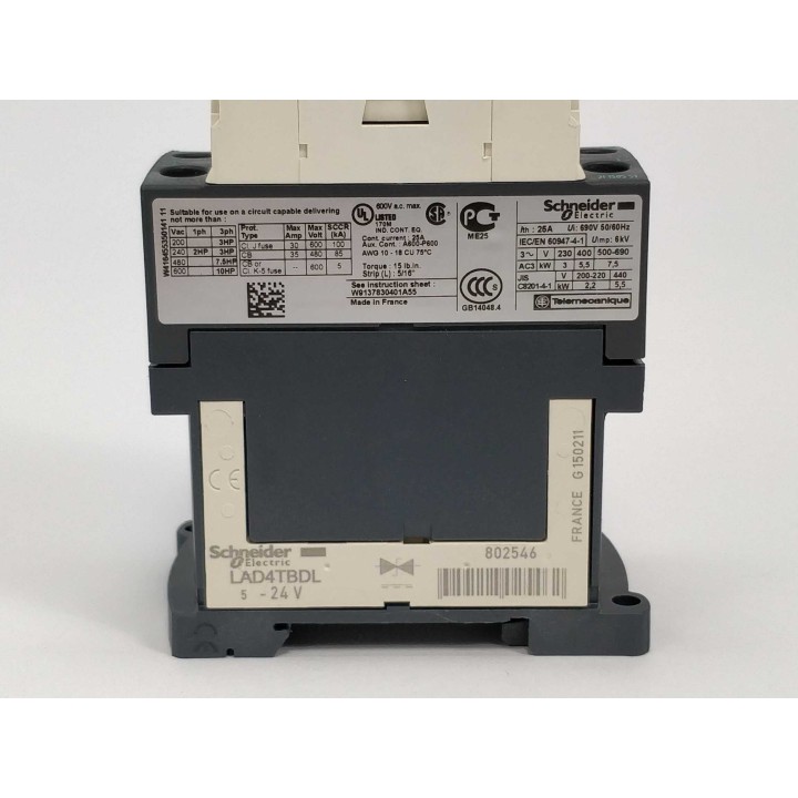Schneider Electric LC1D12 BL & LADN11