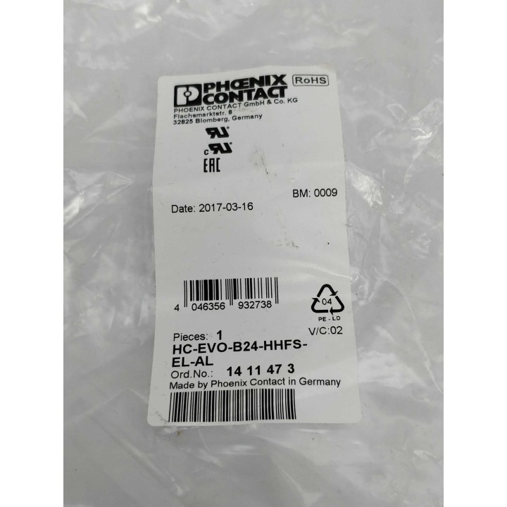 Phoenix Contact GmbH & Co. KG HC-EVO-B24-HHFS-EL-AL