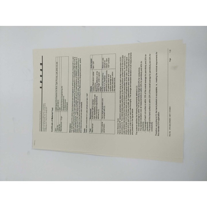 Schmid & Partner Engineering AG SHO V2LB & SHO V2LP