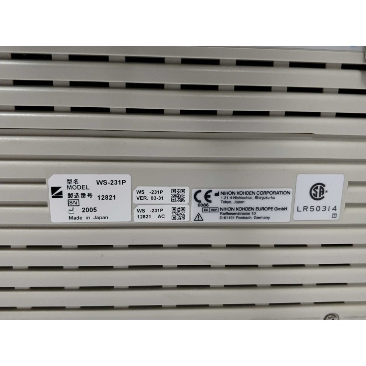 NIHON KOHDEN BSM-2401 WS-231P