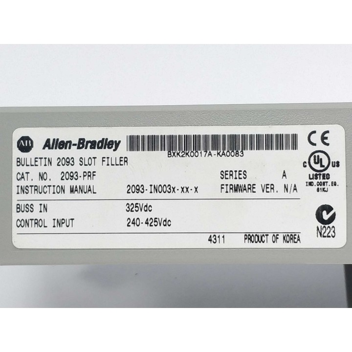 Allen-Bradley 2093-PRF