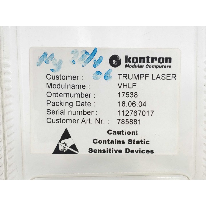 Kontron 18-06-85-00/02