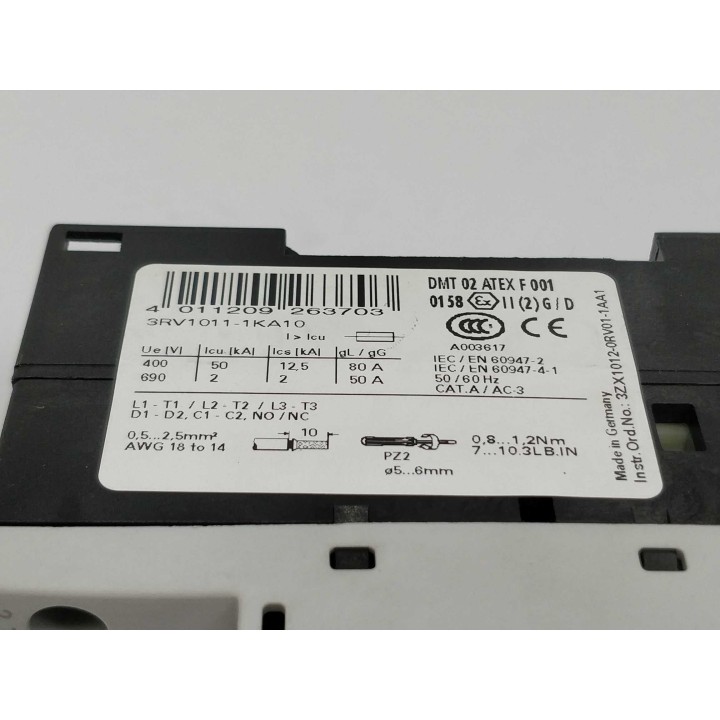 SIEMENS 3RV1011-1KA10