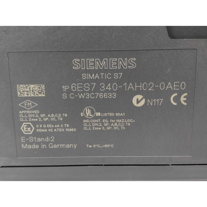 SIEMENS 6ES7 340-1AH02-0AE0