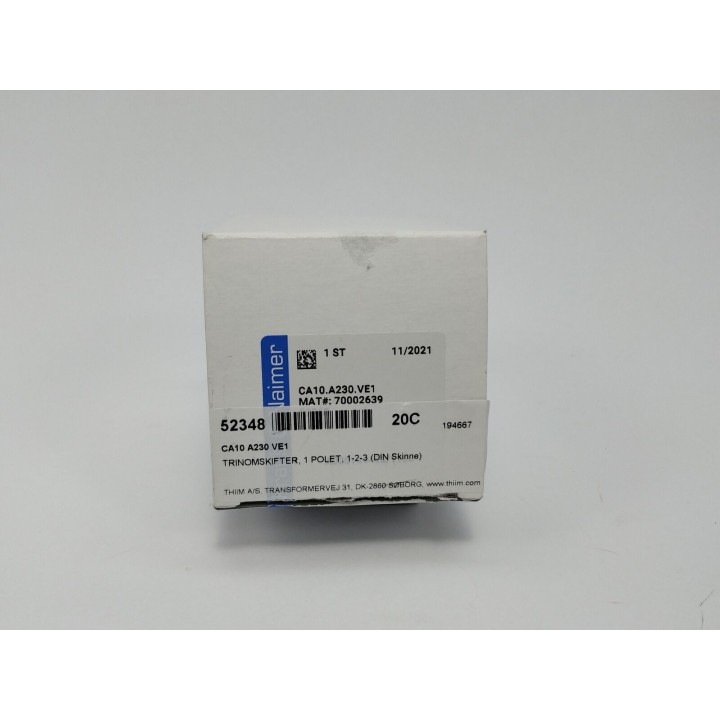 KRAUS & NAIMER CA10A230VE1