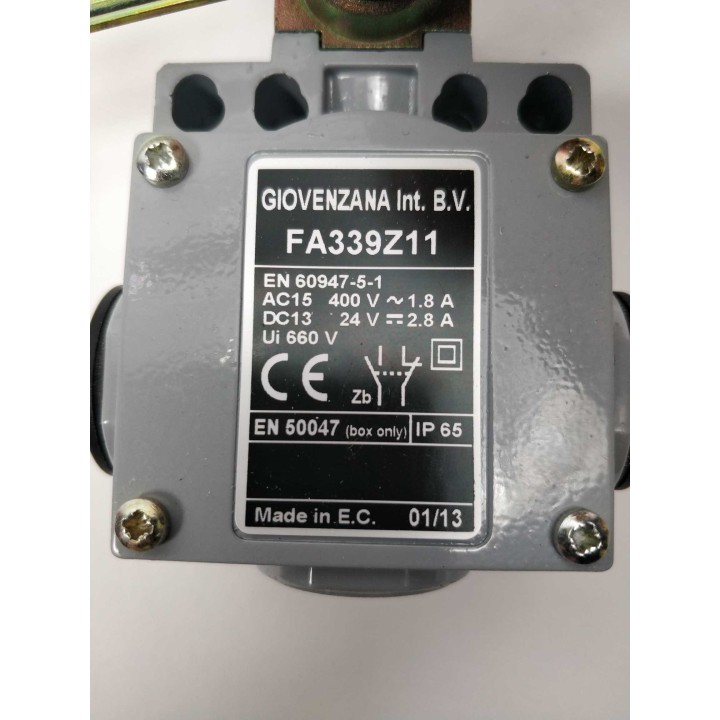 GIOVENZANA Int.B.V. FA339Z11