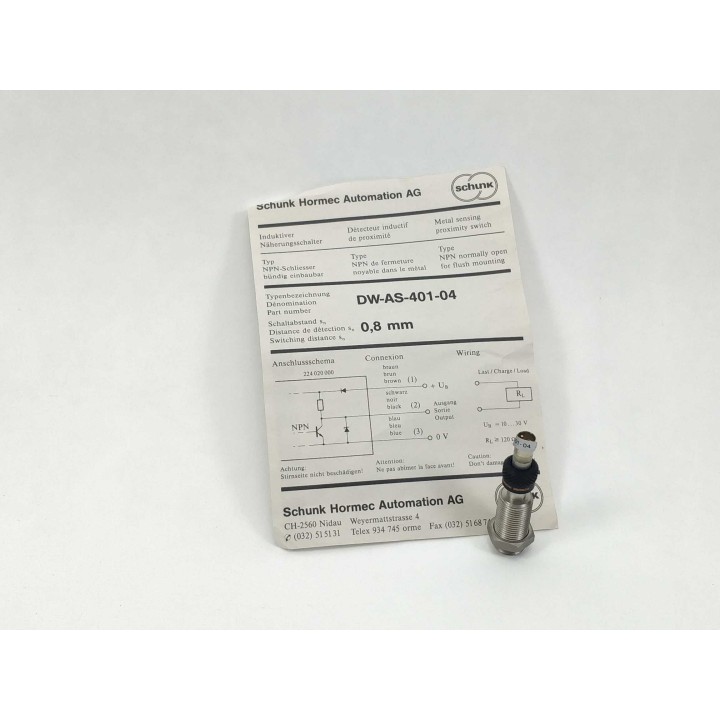 Schunk Hormec Automation AG DW-AS-401-04