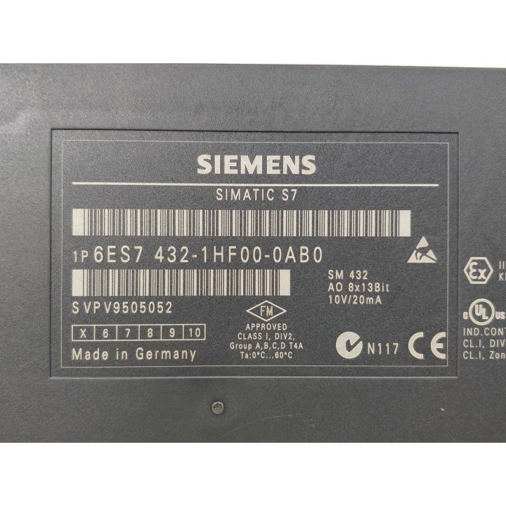 SIEMENS 6ES7432-1HF00-0AB0