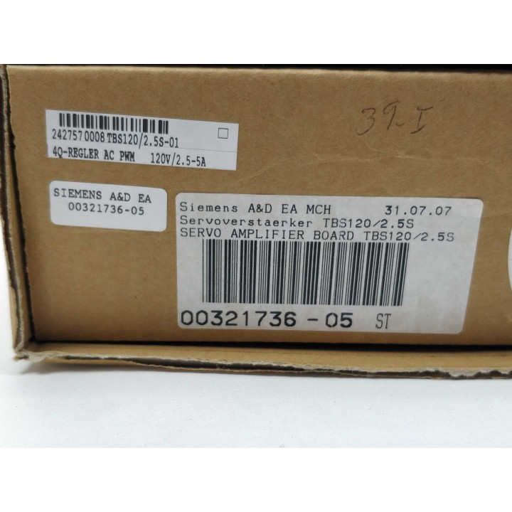 Siemens A&D EA 00321736-05