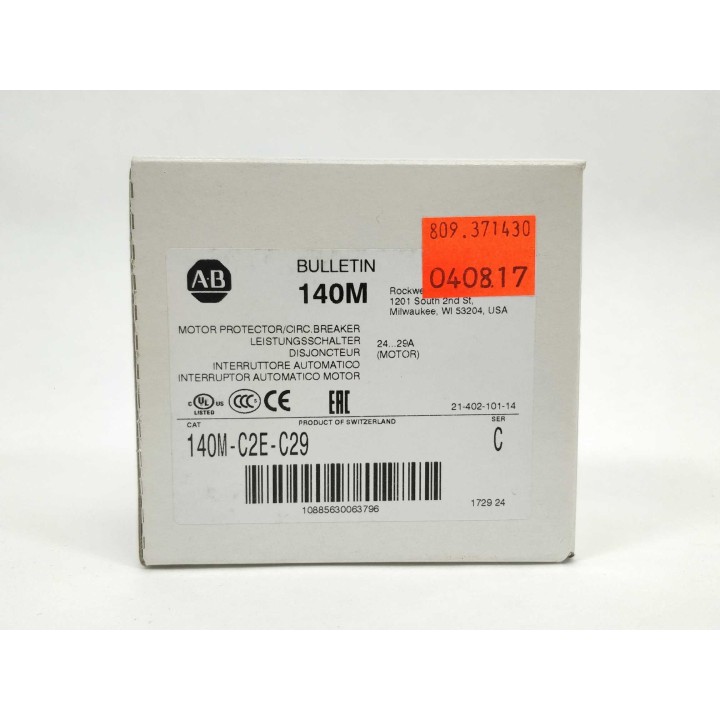 Allen-Bradley 140M-C2E-C29