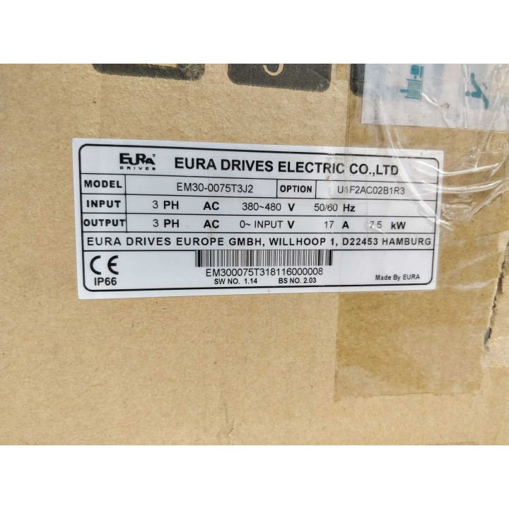 EURA DRIVES ELECTRIC CO.,LTD EM30-0075T3J2