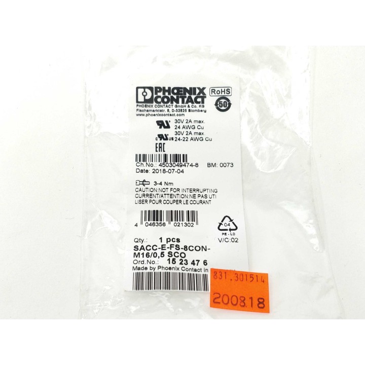 Phoenix Contact GmbH & Co. KG 1523476