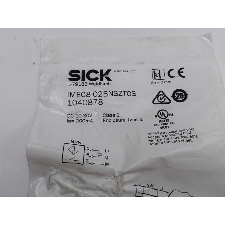 SICK IME08-02BNSZT0S