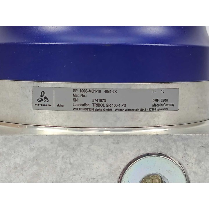 WITTENSTEIN Alpha GmbH SP 100S-MC1-10-0G1-2K