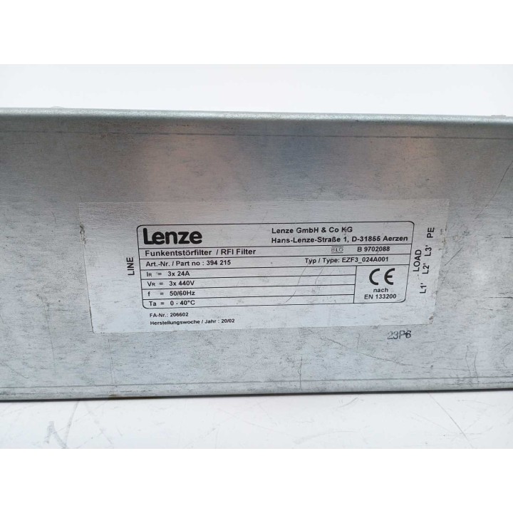 Lenze GmbH & Co KG 394215