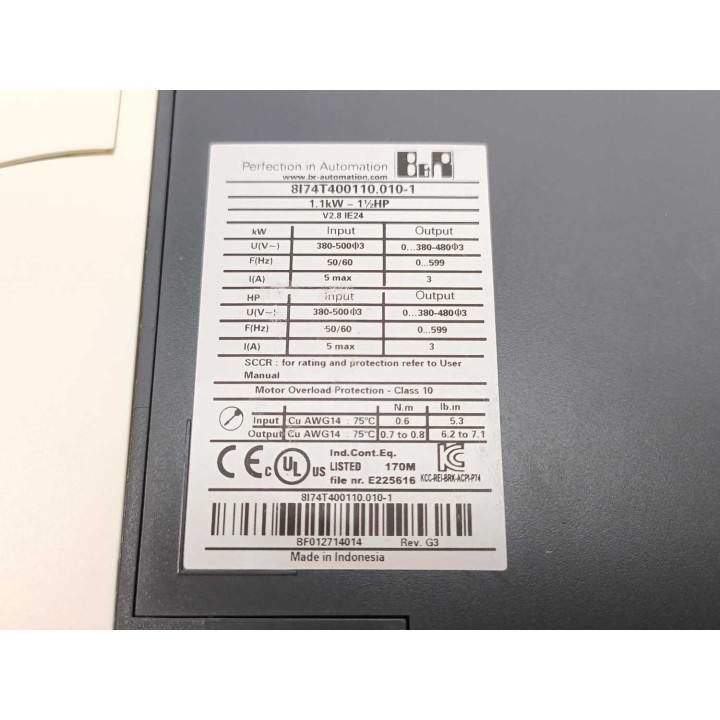 BR Automation (B&R) 8I74T400110.010-1