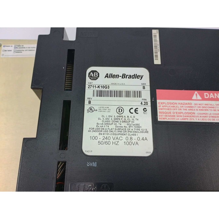Allen-Bradley 2711-K10G3