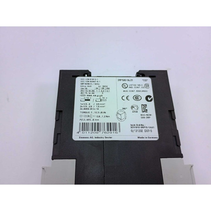 SIEMENS 3RP1540-1AJ31