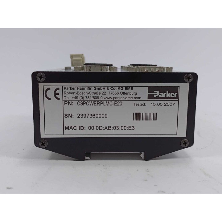 Parker Hannifin GmbH &Co.KG EME C3POWERPLMC-E20