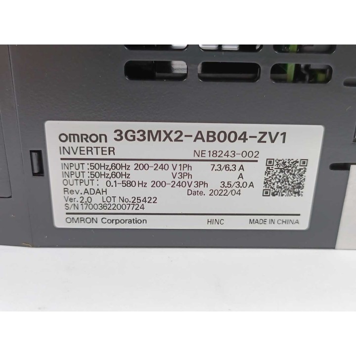 OMRON Corporation 3G3MX2-AB004-ZV1