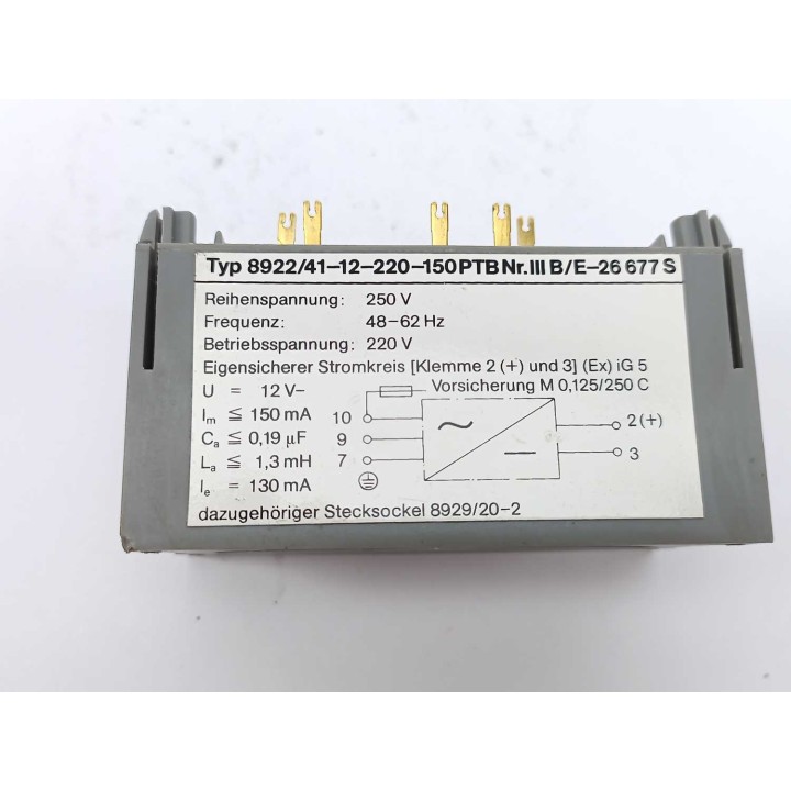 STAHL 8922/41-12-220-150