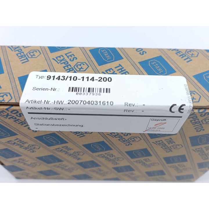 EXPERTS 9143/10-114-200