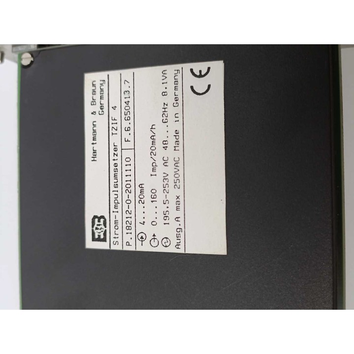 Hartmann & Braun P.18212-0-2011110