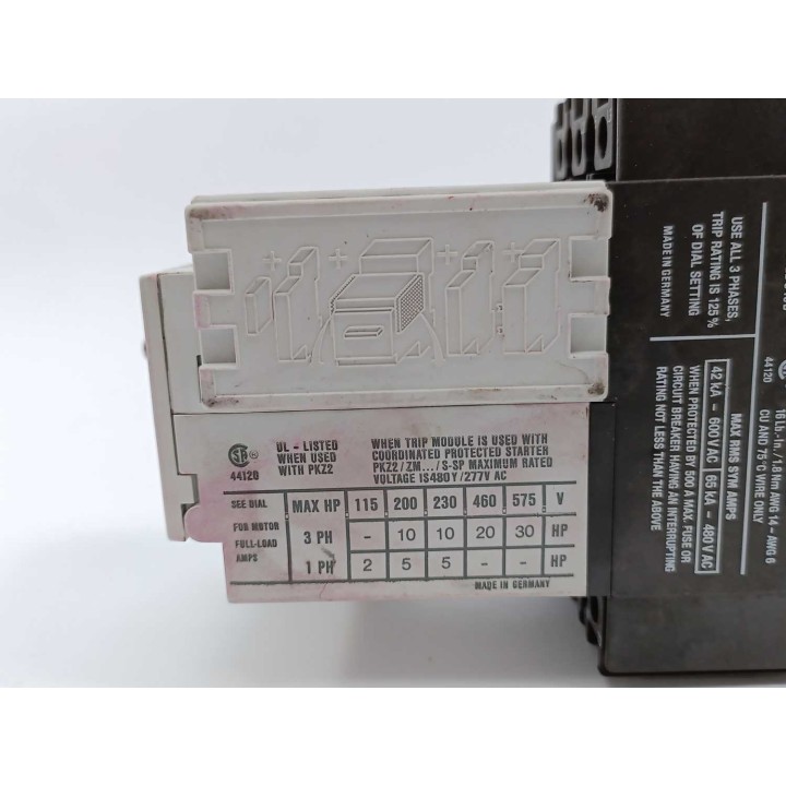 Klöckner Moeller ZM-32-PKZ2