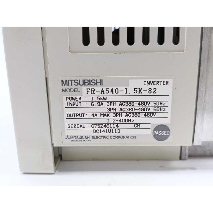 Mitsubishi Electric Corporation FR-A540-1.5K-82