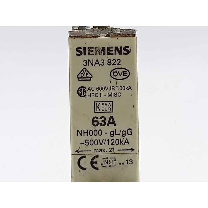 SIEMENS 3NA3 822