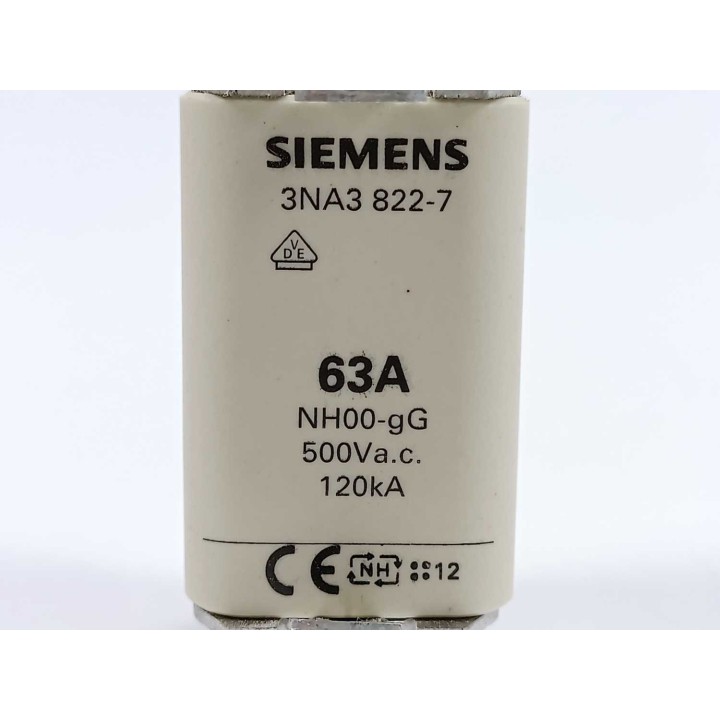 SIEMENS 3NA3 822-7